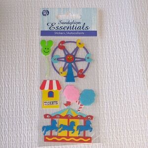 💚4/$10💚 Sandylion Essentials Amusement Park Sticker Set